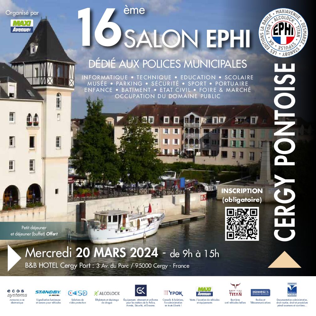 16ème SALON EPHI à Cergy (le 21 mars 2024)